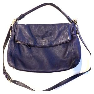 Purple Kate spade shoulder bag